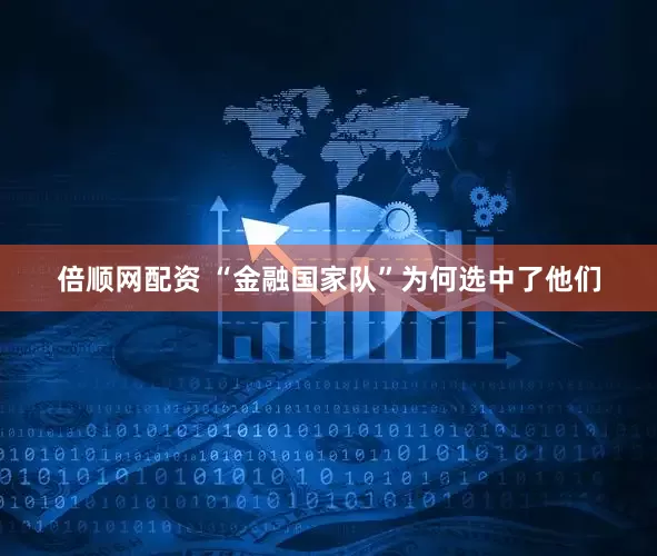倍顺网配资 “金融国家队”为何选中了他们